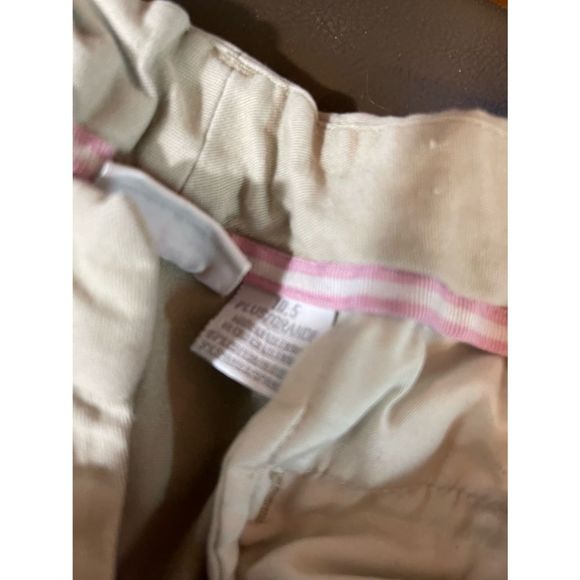 IZOD Kids Khaki Bermuda Shorts Size 10.5 Plus - Picture 4 of 4